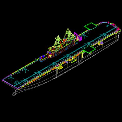 3d Model Lhd 3 Ship