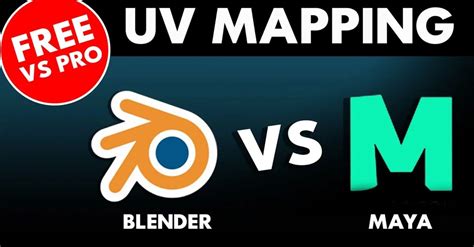 ArtStation - UV Mapping Showdown: Blender vs Maya - Which One is Better?