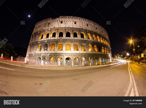 Colosseum By Night Image & Photo (Free Trial) | Bigstock