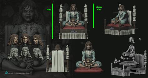 STL file Regan MacNeil・3D printable model to download・Cults