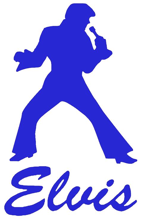 Elvis 02 - The King - Vinyl Decal Car Laptop PC Truck Cellphone Sticker | Vinyl decals, Car ...