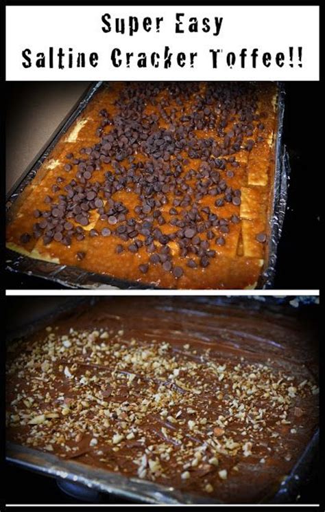 Saltine Cracker Toffee Recipe | Dessert recipes easy, Cracker toffee, Toffee recipe