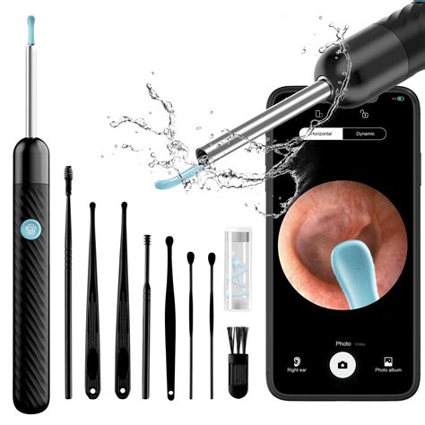 Ear Wax Removal, Ear Cleaner with Camera, Ear Wax Removal Tool with 1080P, Ear Camera Otoscope ...