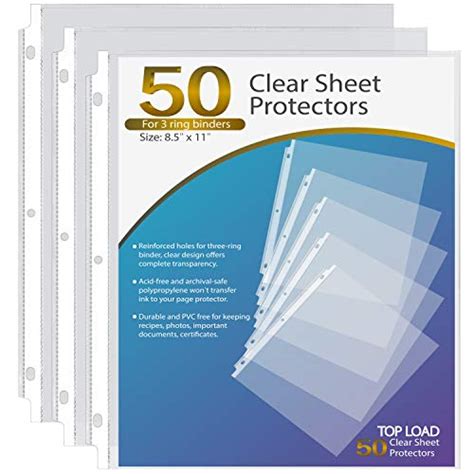 Best Clear Plastic Sleeves For Protecting Your Papers