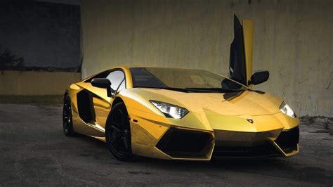 Gold Lamborghini Wallpapers - Wallpaper Cave