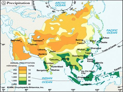 Asia Climate Patterns