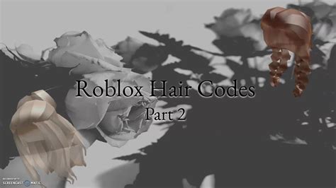 Roblox Hair Id Codes Blonde - 100 Popular Roblox Hair Codes Game Specifications / You can now ...