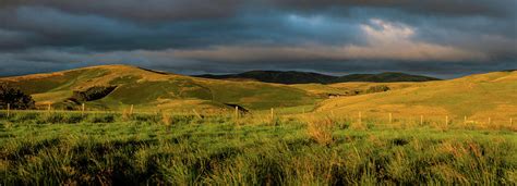 Panorama View Across the Southern Uplands in Scotland Photograph by ...