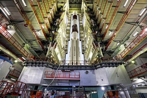 Inside view of the Assembly Centre of ISRO at SDSC,Sriharikota. : r ...