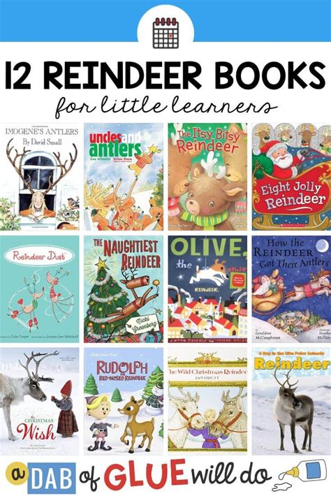 12 Reindeer Books for Little Learners