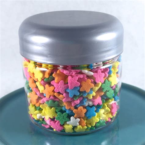 FLOWER POWER Sprinkles, 1/4 Spring Floral Mix, 1.3 oz