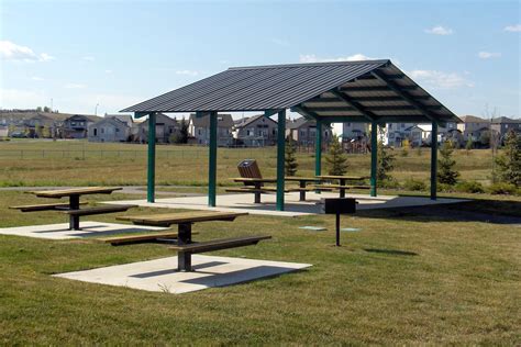 Steel Picnic Shelters | Custom Park & Leisure