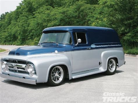 1956 ford f100 panel truck hot rod pictures Wallpapers ~ Hot Rod Cars