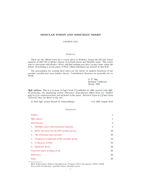 Fillable Online math/0601143 L-functions and higher order modular forms Fax Email Print - pdfFiller