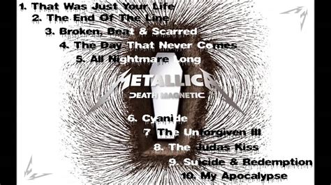 Metallica Death Magnetic (Full Album) High Quality - YouTube