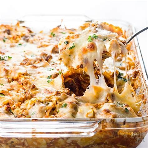 This easy lazy cabbage roll casserole recipe without rice is quick to make using common ...