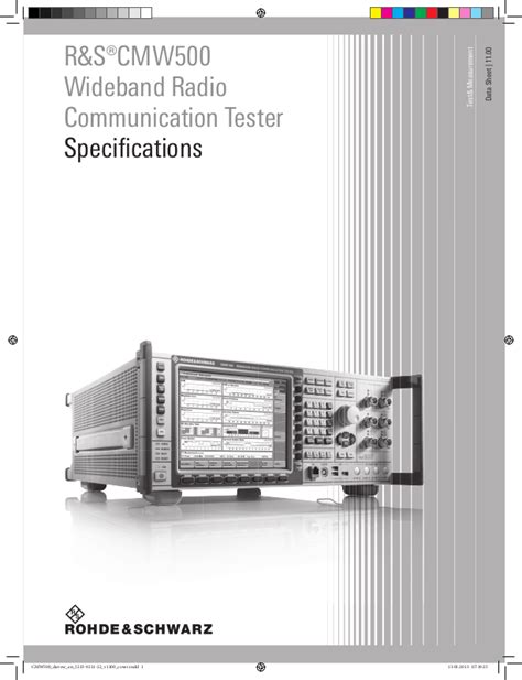 Atec CMW500 User Manual