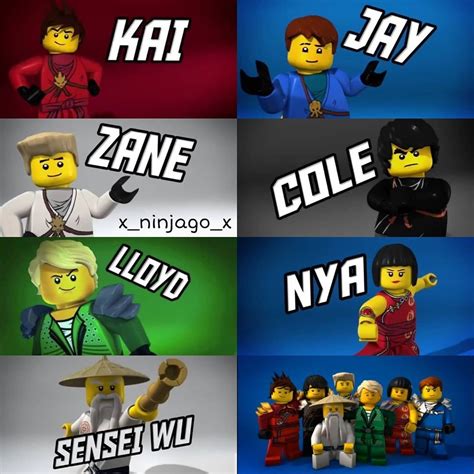 @x_ninjago_x posted on their Instagram profile: “💙 All Ninjago Intro 💙 ...