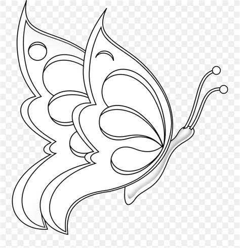 Butterfly Line Art Drawing Black And White, PNG, 999x1032px, Butterfly, Area, Art, Artwork ...