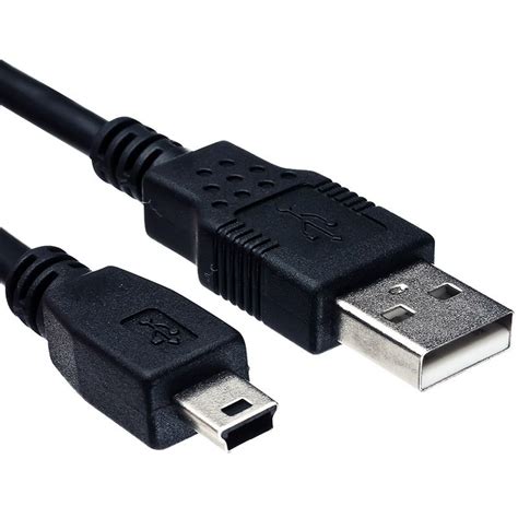 USB to Mini USB 2.0 cable, 2m Braun Group E04332 - Cable USB - Mini USB v.2.0, 2m