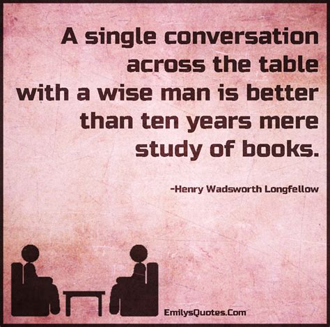 A single conversation across the table with a wise man is better | Popular inspirational quotes ...