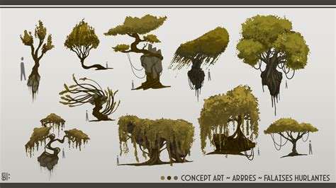 ArtStation - Concept Art - Trees