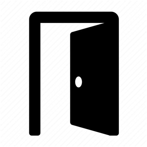 Door, door open, house door, open door icon - Download on Iconfinder