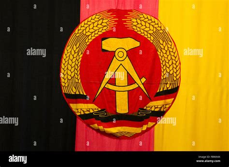 ddr gdr flag Stock Photo - Alamy