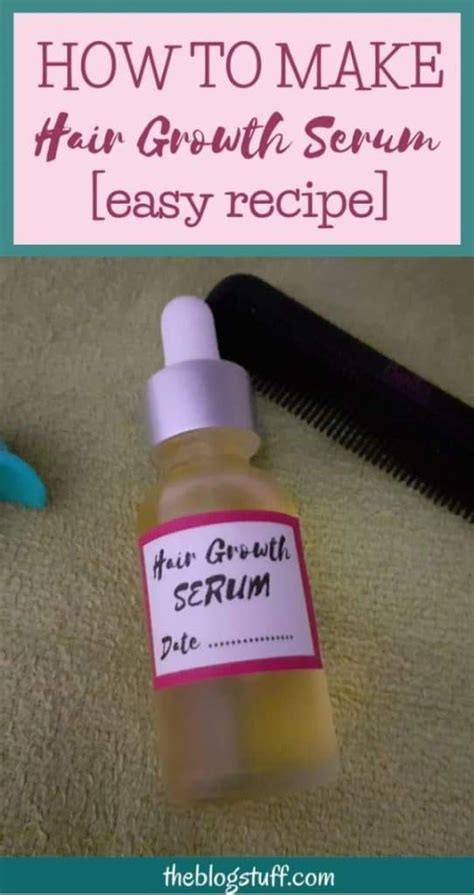 Easy DIY Hair Growth Serum Recipe With Essential Oils