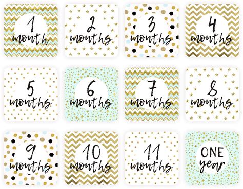 Printable baby milestone cards PDF Baby month cards New baby | Etsy in 2021 | Baby milestone ...