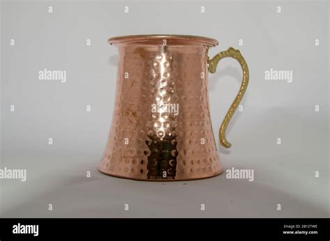 Pure Copper Mug Stock Photo - Alamy