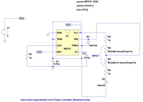 555 Timer Pwm Generator Circuit Diagram