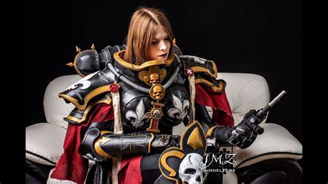 Sister of Battle Cosplay Ready for Adepticon! - YouTube