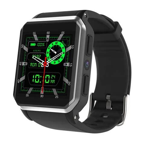 TOP KW06 Smart Watch Android 5.1 OS 512GB Ram 8GB Rom MTK6580 Quad Core ...