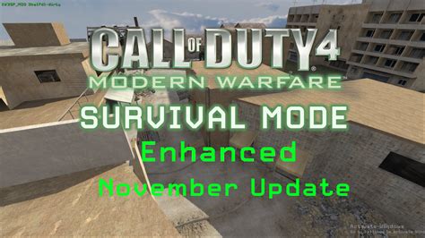 Survival Mod Enhanced v2.5.1 PATCH file - ModDB