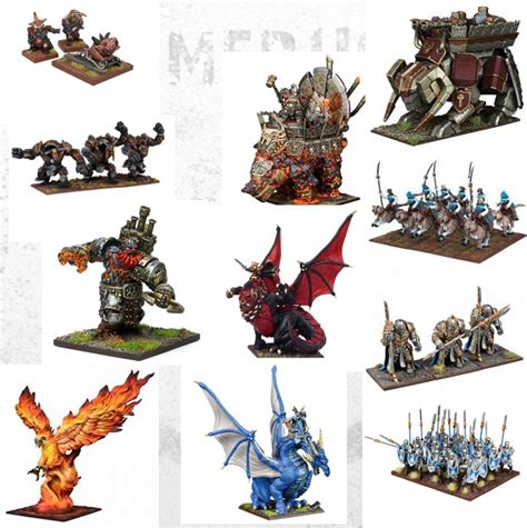 Mantic Kings of War - Multiple Price Range (Kow)(Basileans Dwarfs Elves ...