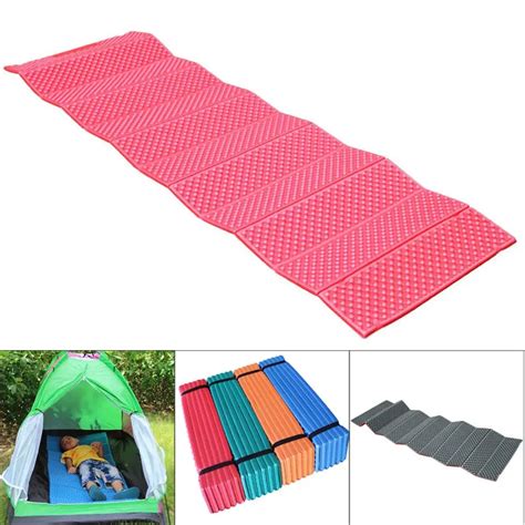 190x57CM Outdoor Camping Mat Ultra Light Foam Camping Folding Mat Beach Tent Picnic Mat Double ...