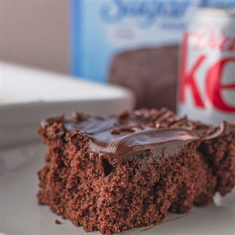 Zero Sugar Diet Coke Cake Recipe