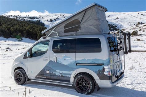 This Nissan all-electric camper is for couples who can’t resist winter expeditions! - Launch Hunt