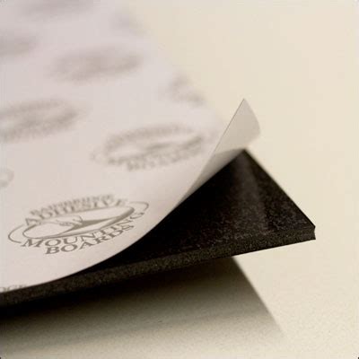 11X17X3/16 Black Self Adhesive Foam Board 21 Pack