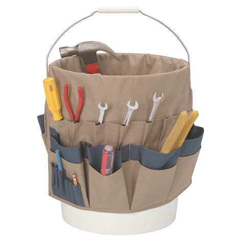 52 Pocket Bucket Organizer