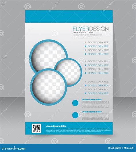 Flyer Template. Business Brochure Stock Vector - Illustration of book ...