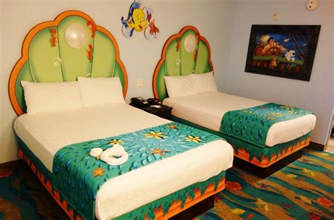 Review: The Little Mermaid Area and Rooms at Disney's Art of Animation Resort