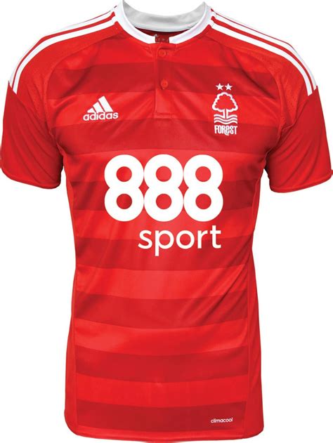 New 2016/17 season home shirt of Nottingham Forest Football Club #NFFC | Camisa de futebol ...