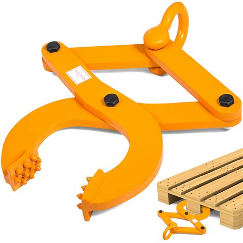 VEVOR Pallet Puller, 3T Steel Single Scissor Yellow Clamp with 6614 LBS ...