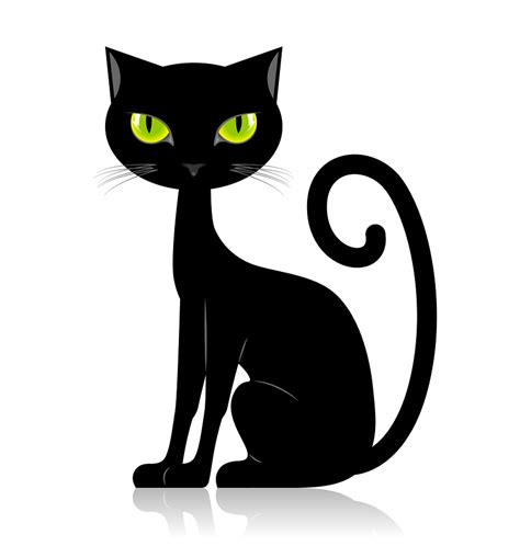 Halloween Black Cat Silhouette at GetDrawings | Free download