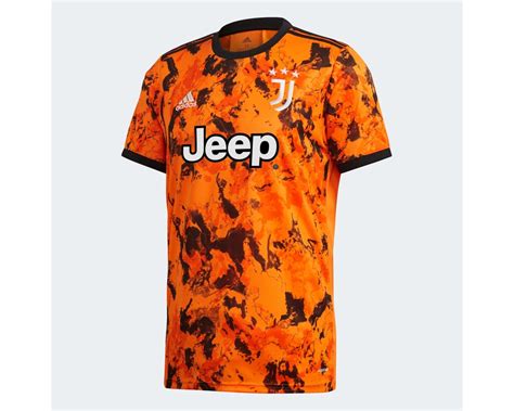 adidas Juventus Mens Third Jersey 2020/21- Orange