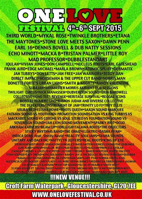 ohgosh.co.uk | One Love Festival 2015