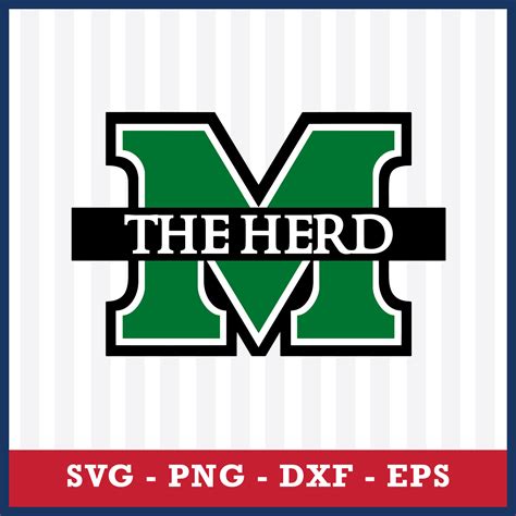 Logo Marshall Thundering Herd Svg, NCAA Logo Svg, Sport Svg - Inspire Uplift