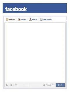 Editable Blank Facebook Post Template – The Power of Advertisement